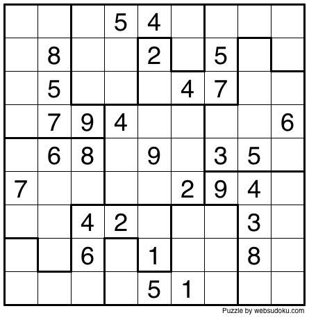 Web Sudoku - Printable Daily Sudoku Variation